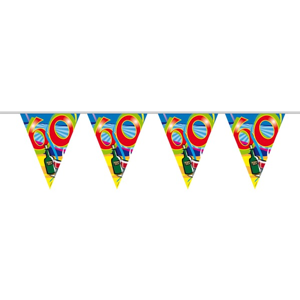 60 Jaar Slinger Swirls - 10 meter 60 Jaar Slinger Swirls - 10 meter